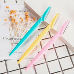 3/10Pcs Eyebrow Razor Eyebrow Trimmer Women Face Razor Hair Remover Eye Brow Shaver Blades for Cosmetic Beauty Makeup Tools