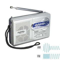 Radio AM FM Battery Operated Portable Radio Best Reception Longest Lasting For Emergency Hurricane Running Walking Home