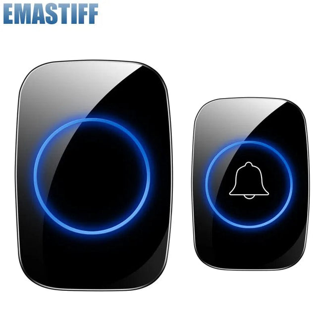 Wireless Doorbell  433mhz Waterproof Smart Home Door Bell Chime Kit LED Flash Security Alarm Welcome House Melodies