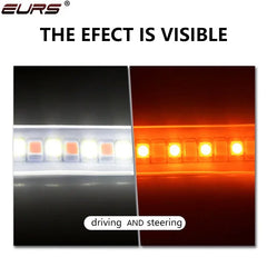 Car Mirror Indicator Lamp DRL Streamer Strip Flowing Turn Signal Lamp LED Car Light Source Turn Signals For Cars