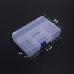 Plastic Jewelry Boxes Plastic Tool Box Adjustable Craft Organizer Storage Beads Bracelet Jewelry Boxes Packaging