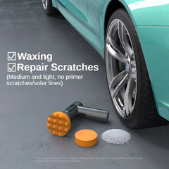 Car Polisher Handheld Wireless Polisher Car Polishing Waxing Machine Power Tool for Car Body Cleanig Waxing Repair