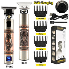 Electric Hair Clipper Hair Trimmer For Men Rechargeable Electric Shaver Beard Barber Hair Cutting Machine For Men Hair Cut