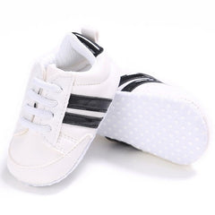 Newborn Baby Shoes Boy Girl Classical Sport Soft Sole PU Leather Multi-Color First Walker Crib Moccasins Casual Sneakers Shoes