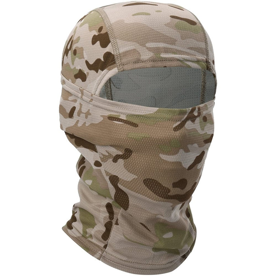 Multicam Camouflage Balaclava Full Face Scarf Mask Hiking Cycling Hunting Army Bike Military Head Cover Tactical Airsoft Cap Men