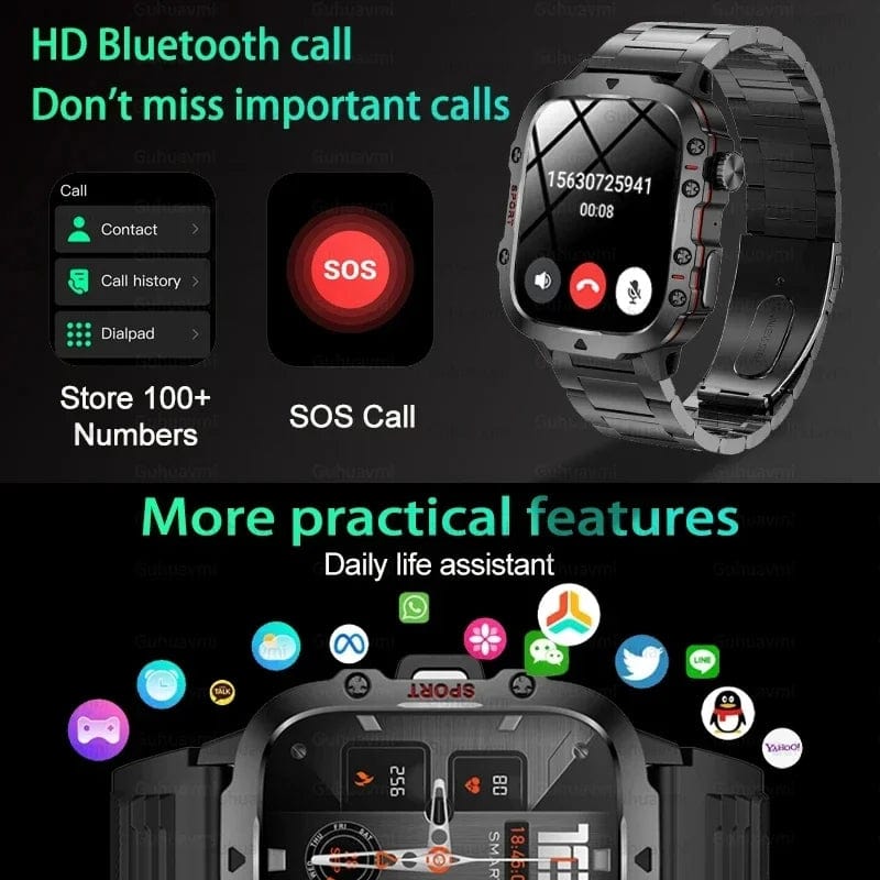Xiaomi 1.96 Inch Screen Smart Watch Mens Bluetooth Call 420 MAh Sport Waterproof Heart-rate Blood Oxygen SmartWatch