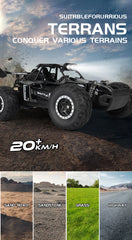 Model RC Car With LED Light 2WD Off-road Remote Control Climbing Vehicle Outdoor Cars Toy Gifts for Kids