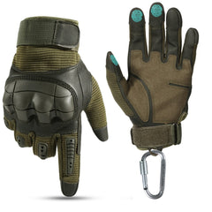 Military Tactical Touch Screen Gloves PU Leather Full Finger Glove Airsoft Paintball Bicycle Hunting Hiking Cycling Men Mittens