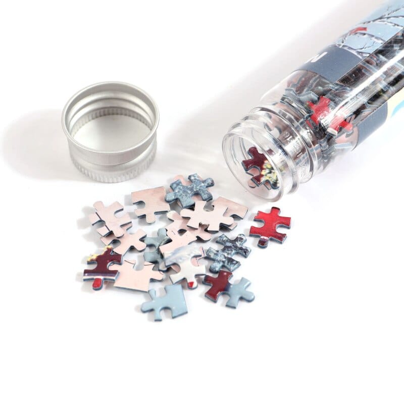 150 Pieces Mini Test Tube Puzzle Oil Painting Jigsaw Decompress Educational Toy for Adult Children Creative Puzzle Game Gift