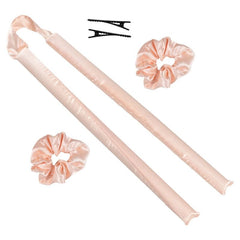 Heatless Curling Rod Headband No Heat Silk Curls Ribbon Hair Rollers Sleeping Soft Headband Lazy Hair Curlers Hair Styling Tools