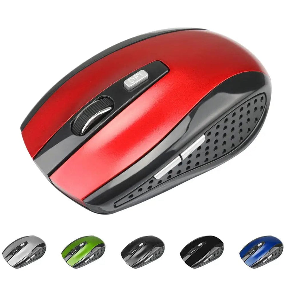 Wireless Mouse  Ergonomic Mouse 6 Keys 2.4GHz Gamer Computer Mouse Mice For Office