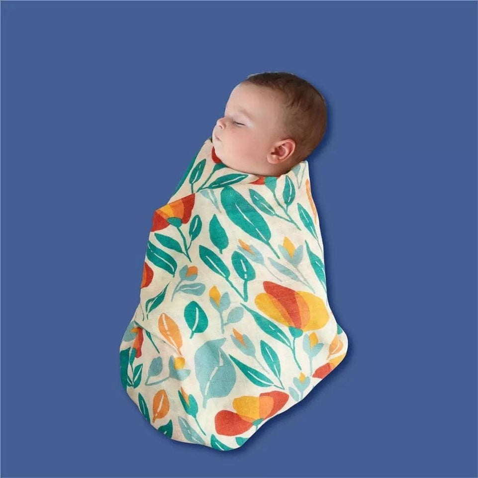 Kangobaby #My Soft Life# Hot Sale All Season Popular Design Muslin Swaddle Blanket