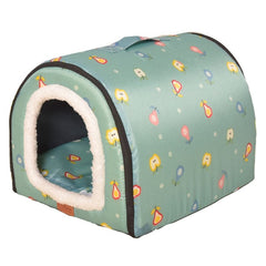 New Warm Dog House Comfortable Print Stars Kennel Mat For Pet Puppy Top Quality Foldable Cat Sleeping Bed cama para cachorro