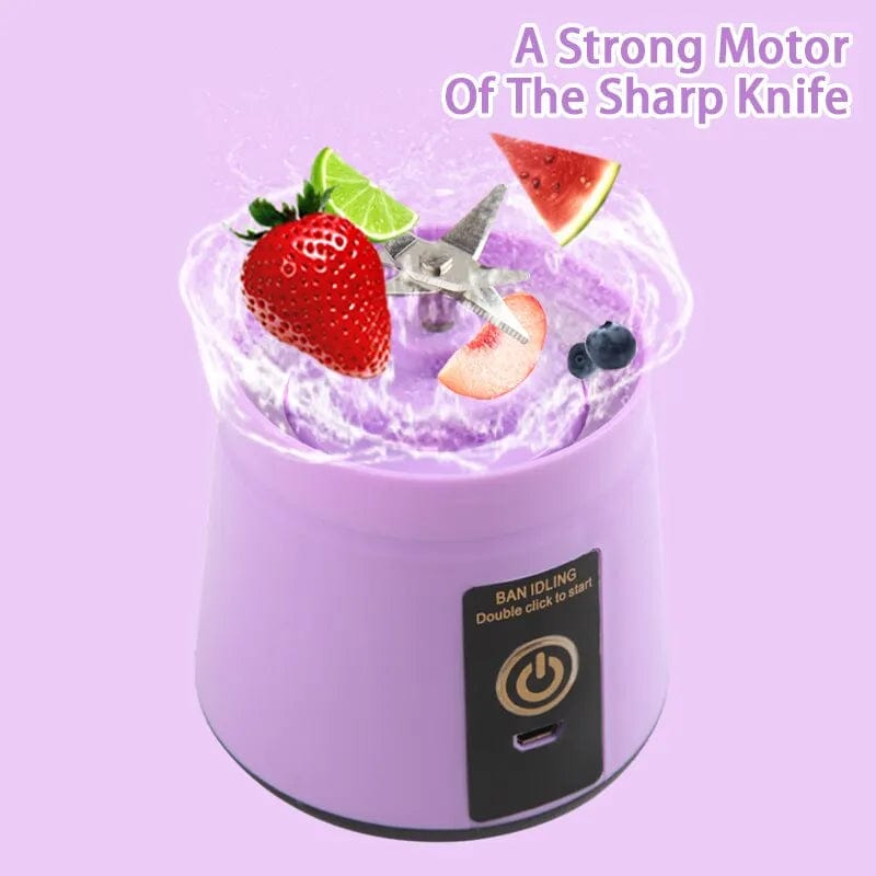 Portable Fruit Juice Blenders Personal Electric Mini Bottle Home USB 6 Blades Juicer Cup Machine For Kitchen