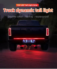 Car LED Tailgate Warning Light Truck Tailgate Light Turn Signal Brake Reverse Double Flash Tail Lights For Pickup Jeep