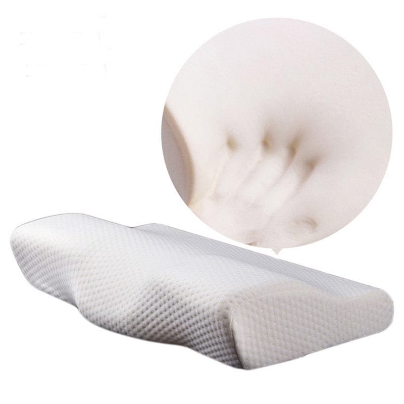 Cervical Spine Orthopaedic Turtle Neck Pillow for Cervical Spine Correction Slow Rebound Memory Foam Pillow To Relieve Neck Pain