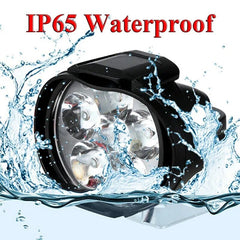 Motorcycle Headlight Motorcycle Waterproof Auxiliary Headlight External Spotlight Waterproof LED Light Auxiliary Headlight