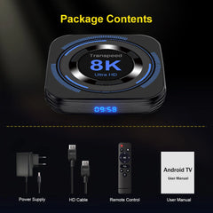 Android 12 TV BOX H618 Dual Wifi 32G64G Quad Core Cortex A53 Support 8K 4K BT Voice Media player Set top box