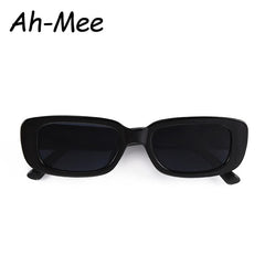 New Small Sunglasses Women Men Trendy Vintage Brand Designer Hip Hop Square Green Sun Glasses Female Eyewear UV400