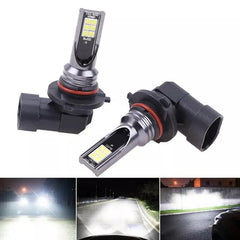 2pcs LED Fog Headlight Bulbs 6000K White Auto Fog Lamp Day Running Light