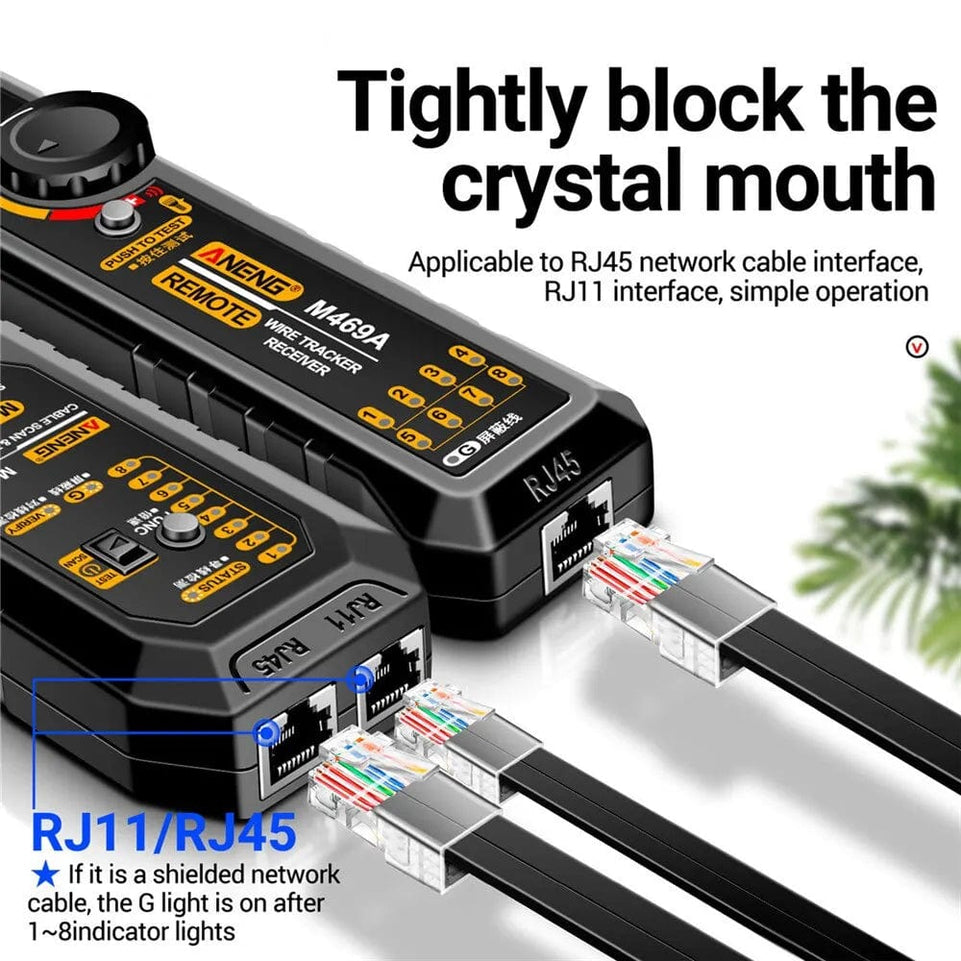 Network Cable Finder LAN Cable Finder Tester Anti-Interference Testing Instrument Network Repair