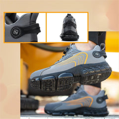 Work Sneakers Protective Shoes Safety Industrial Puncture-Proof Anti-smash Steel Toe Shoes