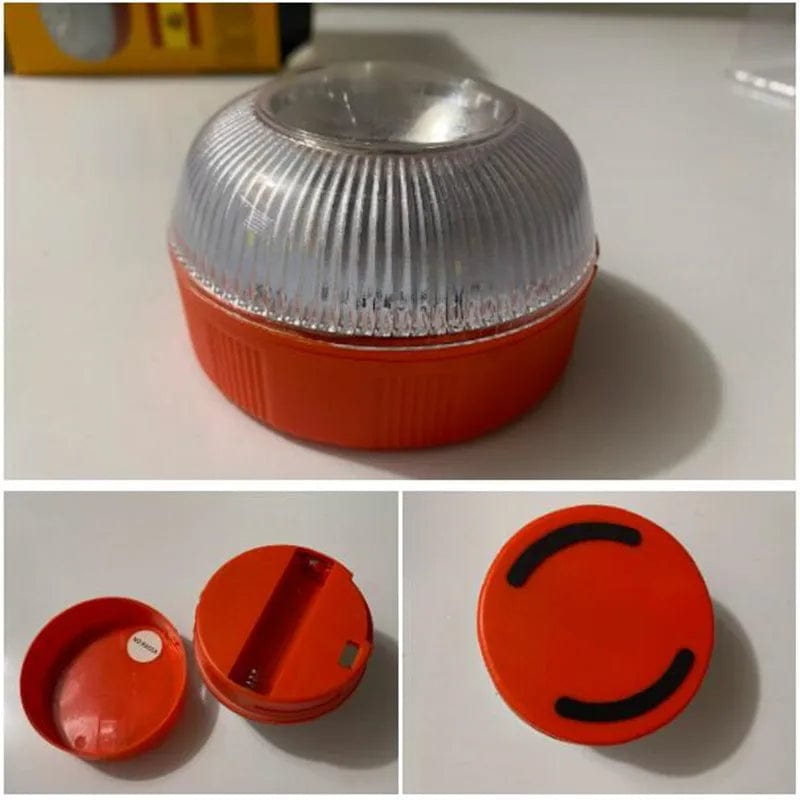 Car Emergency Light Car Emergency Beacon Light Rechargeable Magnetic Induction Strobe Light