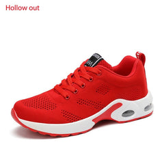 Fashion Lace Up Women Running Shoes Lightweight Sneakers Breathable Outdoor Sports Fitness Shoes Comfort Air Cushion