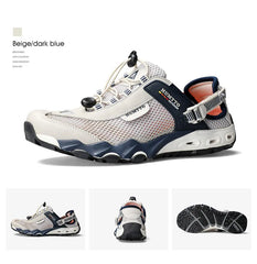 Hiking Shoes for Men Outdoor Man Sneakers Breathable Quick Drying Sports Trekking Beach Barefoot Mens Shoes