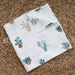 58x58cm Muslin cotton Baby Towels Scarf Swaddle bath Towel Newborns Handkerchief Bathing Feeding Face Washcloth Wipe