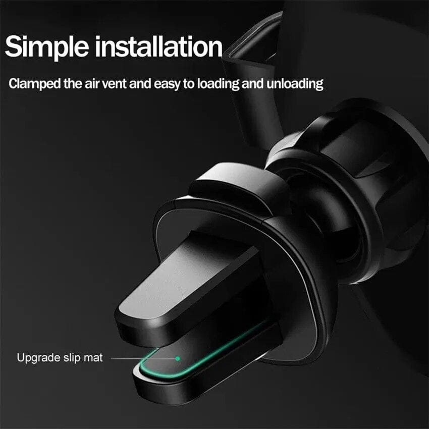 15W Wireless Car Charger Phone Holder Mount Air Vent Mobile  Stand Fast Charging Station For iPhone 14 13 12 11 X Xiaomi Samsung