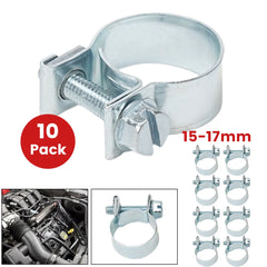 10pcs Jubilee Hose Clamp Fuel Line Clamp Water Pipe Clip Sealing Welding Clip For Fuel Pipe Diesel Gasoline Pipe Anti Corrosive