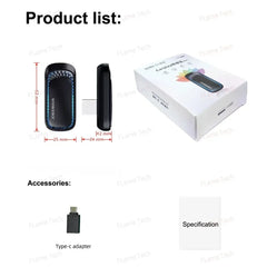 Car Play Wireless Adapter New RGB Mini Car play AI Box for Apple  Car OEM Wired CarPlay To Wireless Smart USB Dongle Plug and Play