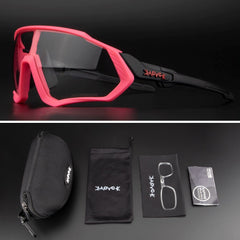 New Red Photochromic Cycling Glasses Gafas Ciclismo Fishing Sport Sunglasses MTB Bike Glasses Fietsbril Goggles Bicycle Eyewear