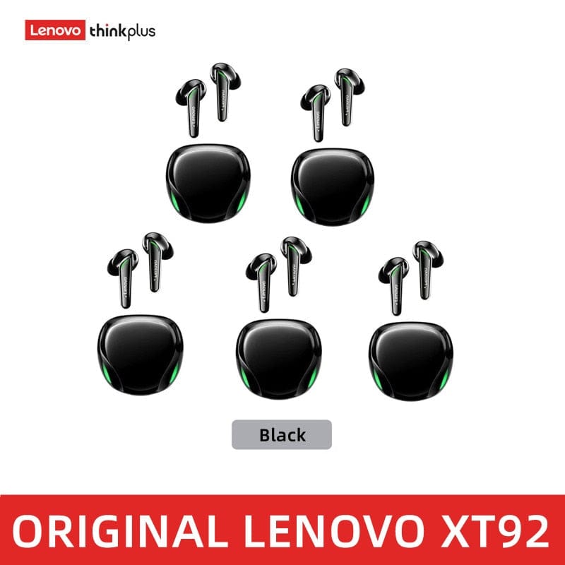 Lenovo XT92 TWS Gaming Earbuds Low Latency Bluetooth Earphones Stereo Wireless 5.1 Bluetooth Headphones Touch Control Headset