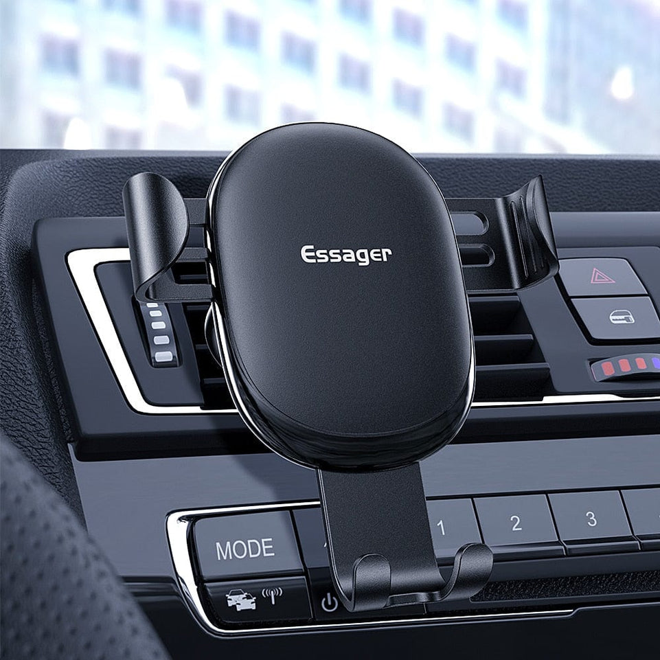 Essager Gravity Car Phone Holder For Samsung Xiaomi Universal Mount Sucker Holder For Phone in Car Mobile Phone Holder Stand