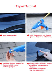 Dent Repair Sheet Metal Paint Less Dent Plastic Puller Kit Auto Hail Pit Removal Repair Tools Hot Multiple Sizes Suction Cup Set