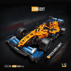 Remote Control Super Racing CarHigh-tech Building Blocks F1 Formula 1 Bricks RC Technical Model Toy