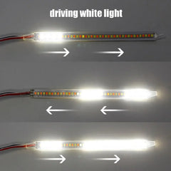 Car Mirror Indicator Lamp DRL Streamer Strip Flowing Turn Signal Lamp LED Car Light Source Turn Signals For Cars