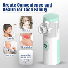 Nebuliser Humidifier Medical Silent Mesh Handheld Asthma Inhaler Atomiser Children Health Care Mini Portable