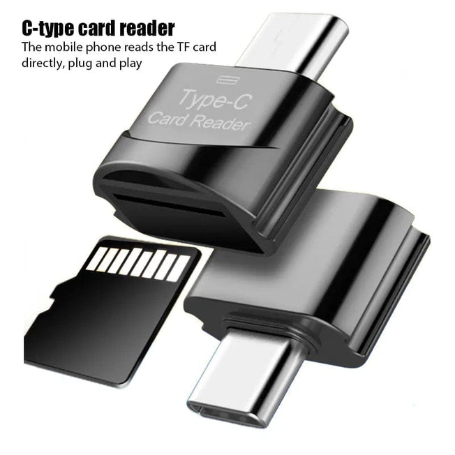 USB 3.1 Type C To Micro-SD TF Adapter Card reader High Speed Card Reader Smart Memory Card Reader For Apple Samsung Laptop