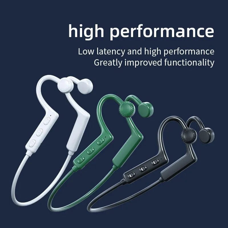 Wireless Bluetooth Headphones Sport TWS Bluetooth Neckband Headset Hearing Aids Earphones Handsfree With Mic