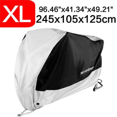 Black Blue Waterproof Motorcycle Covers Motors Dust Rain Snow UV Protector Cover Indoor Outdoor M L XL XXL XXXL D25