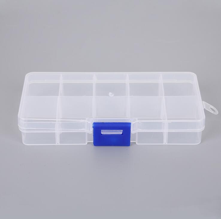 Plastic Jewelry Boxes Plastic Tool Box Adjustable Craft Organizer Storage Beads Bracelet Jewelry Boxes Packaging