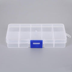 Plastic Jewelry Boxes Plastic Tool Box Adjustable Craft Organizer Storage Beads Bracelet Jewelry Boxes Packaging