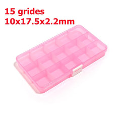 Plastic Jewelry Boxes Plastic Tool Box Adjustable Craft Organizer Storage Beads Bracelet Jewelry Boxes Packaging