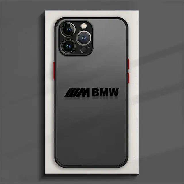 Matte Phone Case For Apple iPhone 15 11 12 13 14 Pro Max XR 7 Plus X 8 Mini XS 12mini 13mini Funda BMW-M-Power Clear Cover
