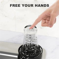 High Pressure Cup Washer Faucet Glass Rinser Glass Cup Washer Bar Beer Milk Tea Cup Cleaner Kitchen Sink Accessories