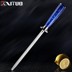 XITUO Kitchen Knife Set Japanese Chef Knives 7CR17 Stainless Steel Damascus Laser Slicing Santoku Cleaver 1-10pc Kitchen Knifes - Wowza