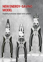 Pliers Multifunctional Universal Diagonal Hardware Wire Cutters Professional Electrician Anti Slip Durable Repair Tools